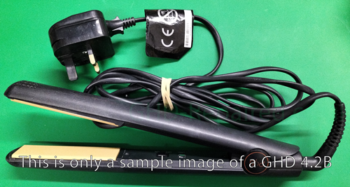 Refurbished GHD 4.2B - 2-pin + UK mains plug adaptor
